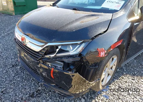 2020 Honda Odyssey Ex-L/Ex-L W/Navi Res from USA, damaged, VIN 5FNRL6H70LB029460